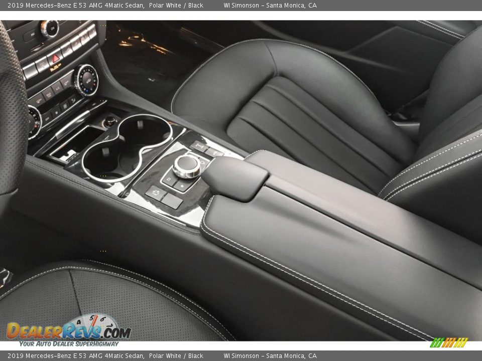 2019 Mercedes-Benz E 53 AMG 4Matic Sedan Polar White / Black Photo #7