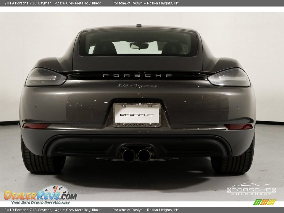 2019 Porsche 718 Cayman Agate Grey Metallic / Black Photo #8