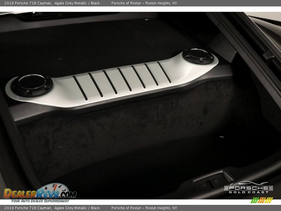 2019 Porsche 718 Cayman Agate Grey Metallic / Black Photo #10