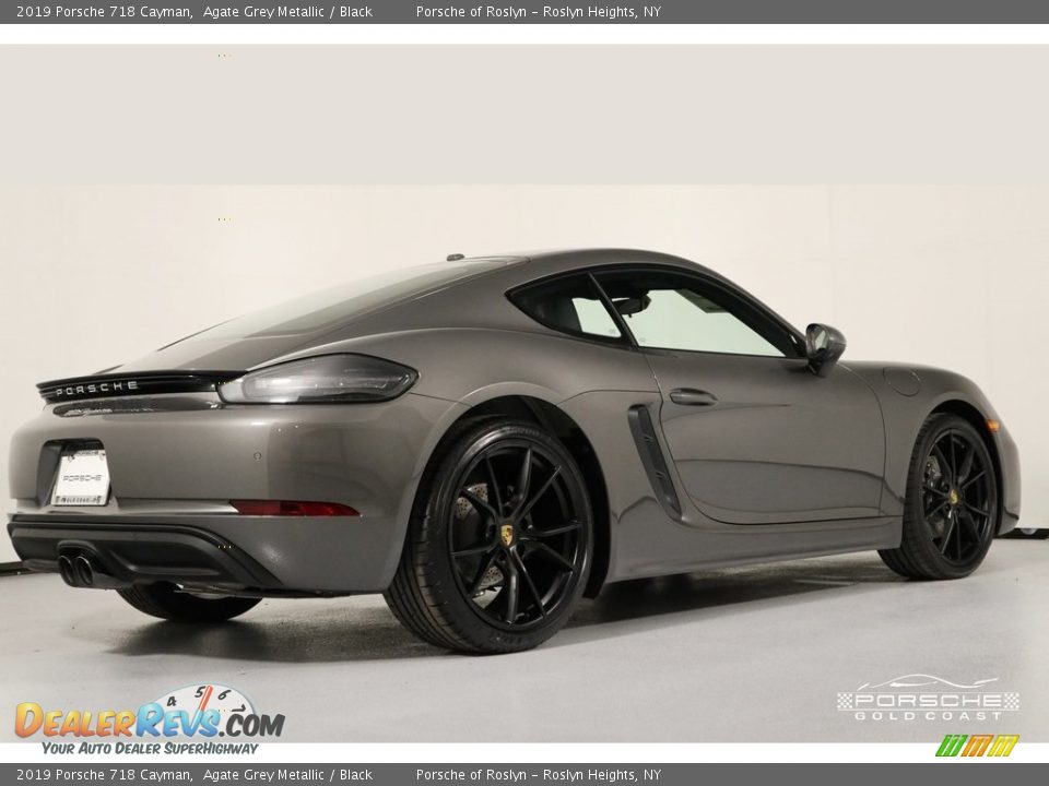 2019 Porsche 718 Cayman Agate Grey Metallic / Black Photo #11