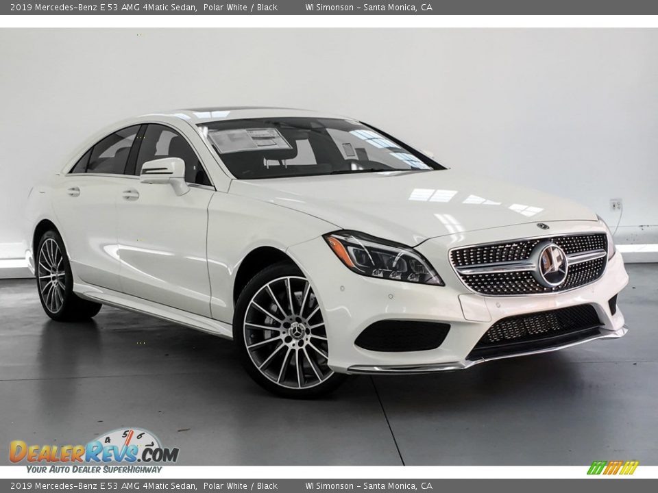 Front 3/4 View of 2019 Mercedes-Benz E 53 AMG 4Matic Sedan Photo #10