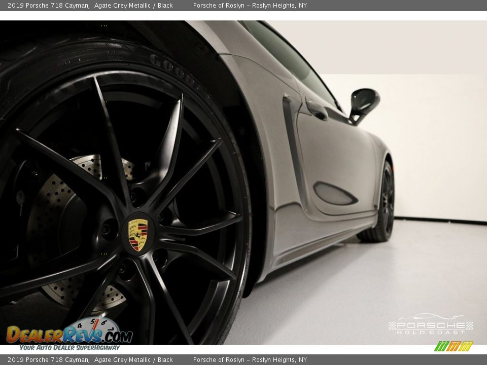 2019 Porsche 718 Cayman Agate Grey Metallic / Black Photo #12