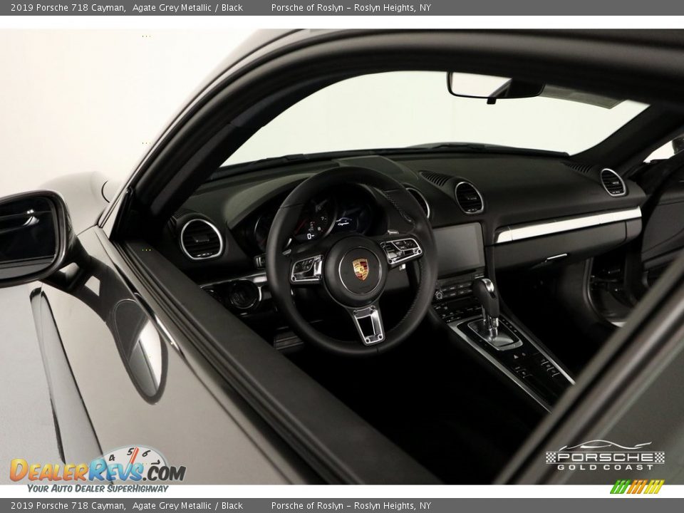 2019 Porsche 718 Cayman Agate Grey Metallic / Black Photo #13