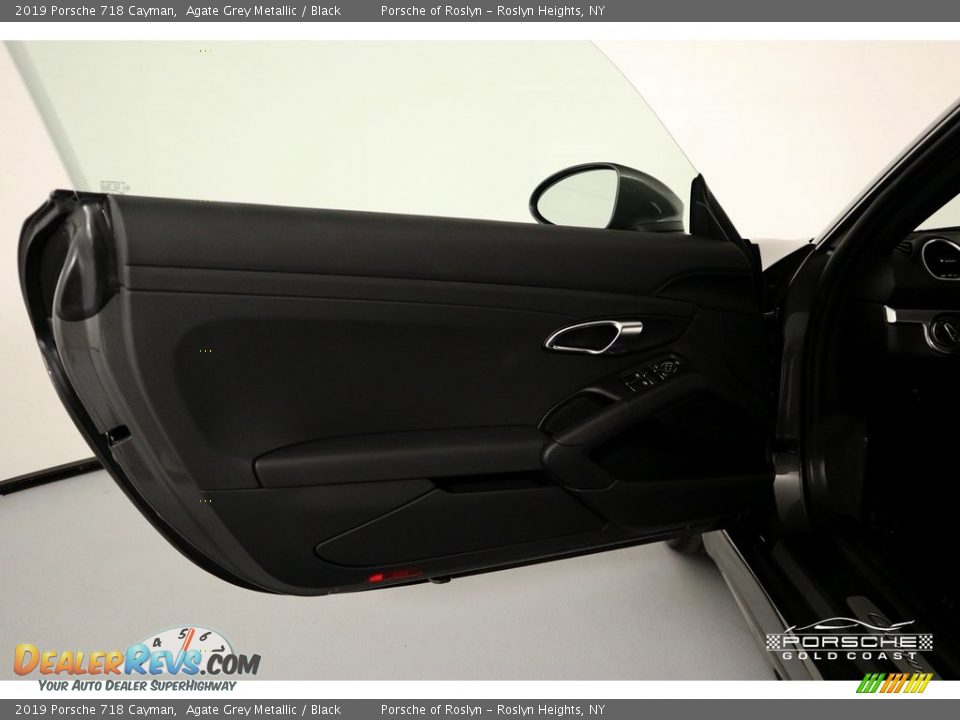 2019 Porsche 718 Cayman Agate Grey Metallic / Black Photo #14