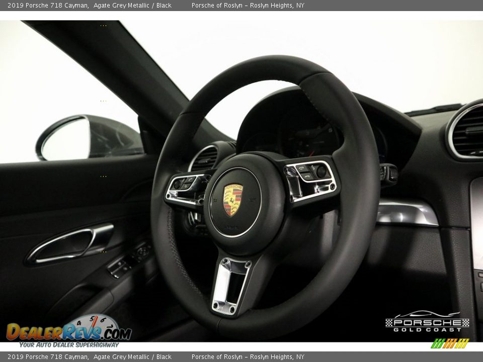 2019 Porsche 718 Cayman Agate Grey Metallic / Black Photo #16