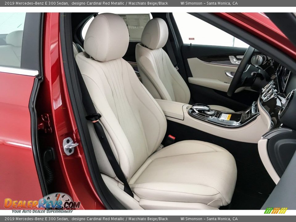 2019 Mercedes-Benz E 300 Sedan designo Cardinal Red Metallic / Macchiato Beige/Black Photo #5