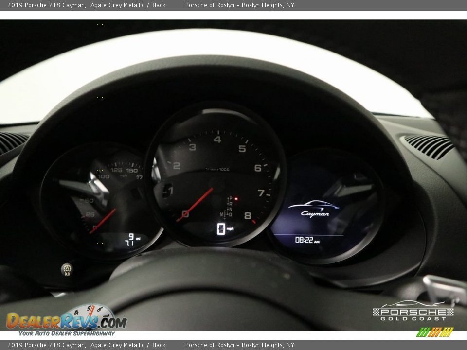 2019 Porsche 718 Cayman Agate Grey Metallic / Black Photo #19