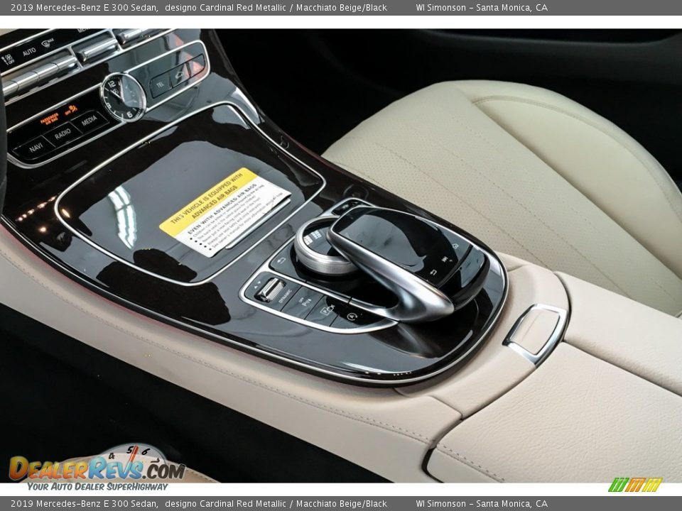 2019 Mercedes-Benz E 300 Sedan designo Cardinal Red Metallic / Macchiato Beige/Black Photo #7