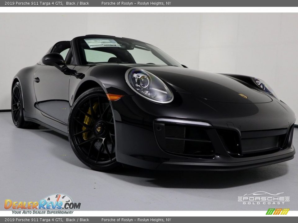 2019 Porsche 911 Targa 4 GTS Black / Black Photo #34