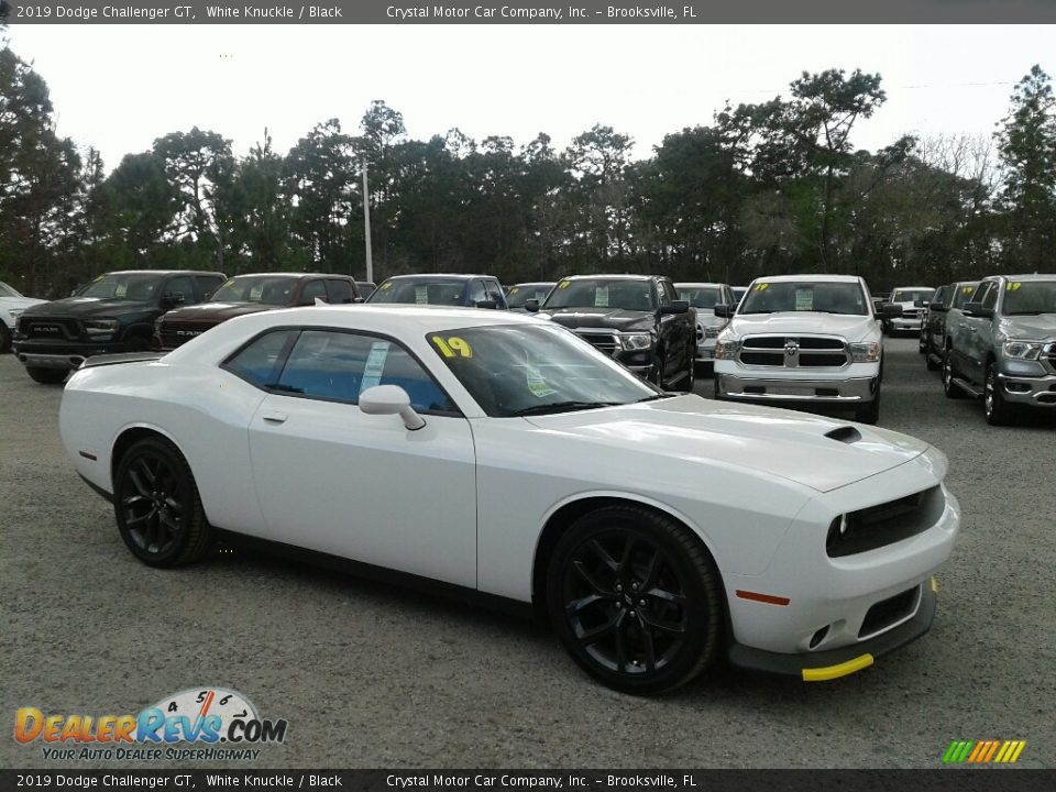 2019 Dodge Challenger GT White Knuckle / Black Photo #7