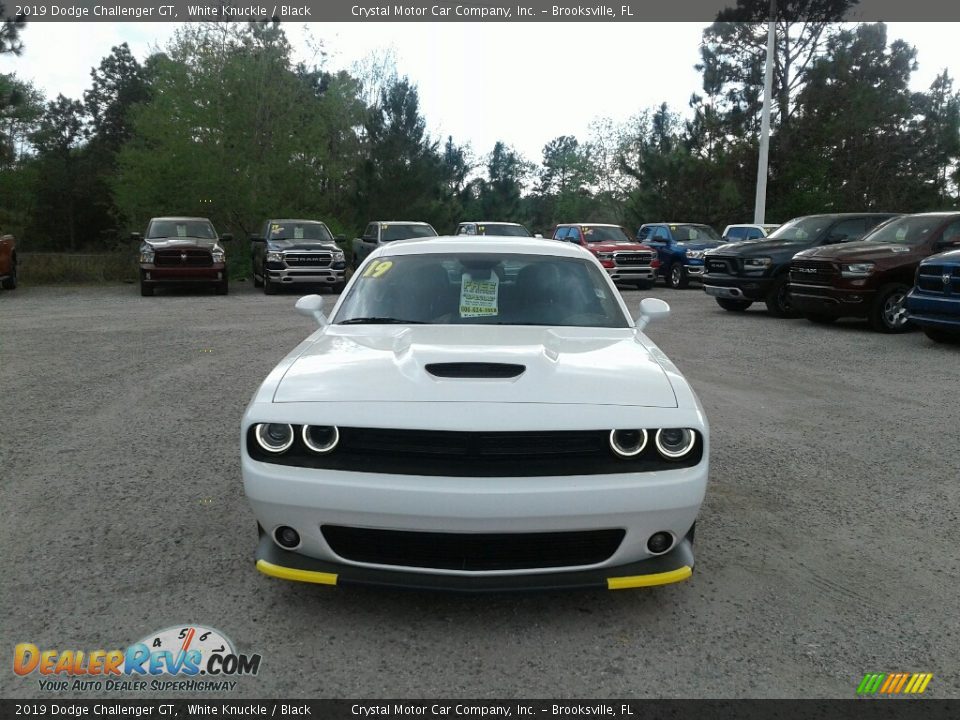 2019 Dodge Challenger GT White Knuckle / Black Photo #8