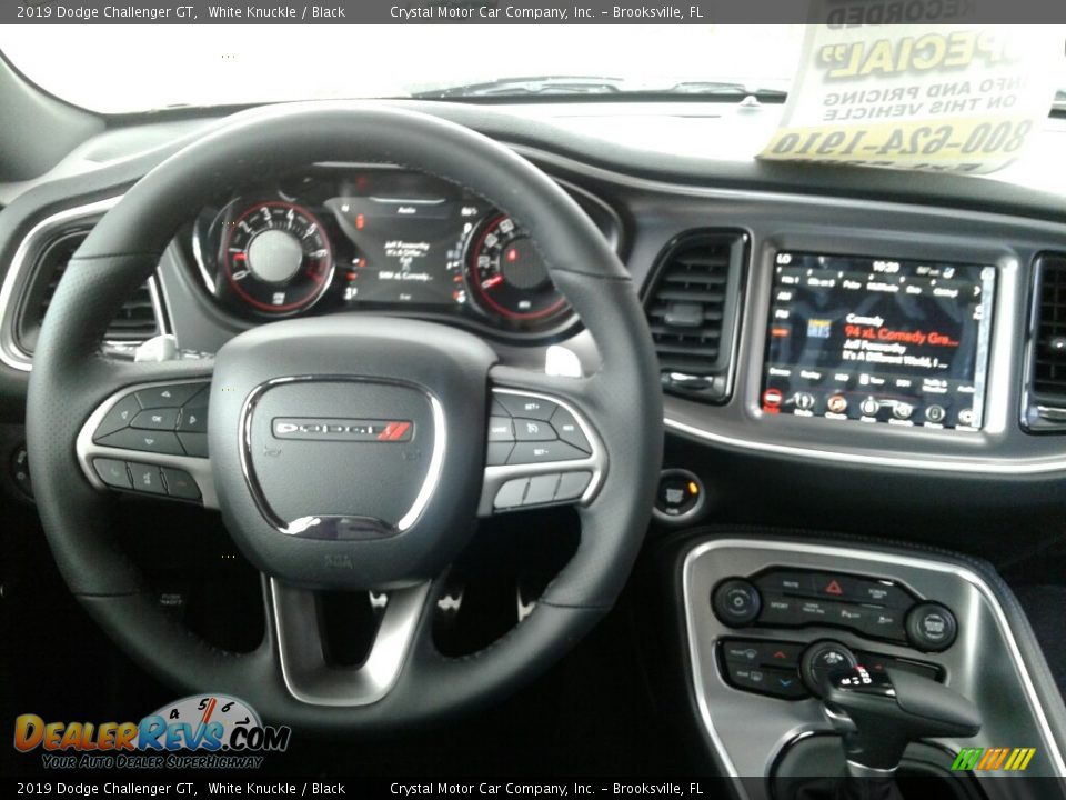 2019 Dodge Challenger GT White Knuckle / Black Photo #13