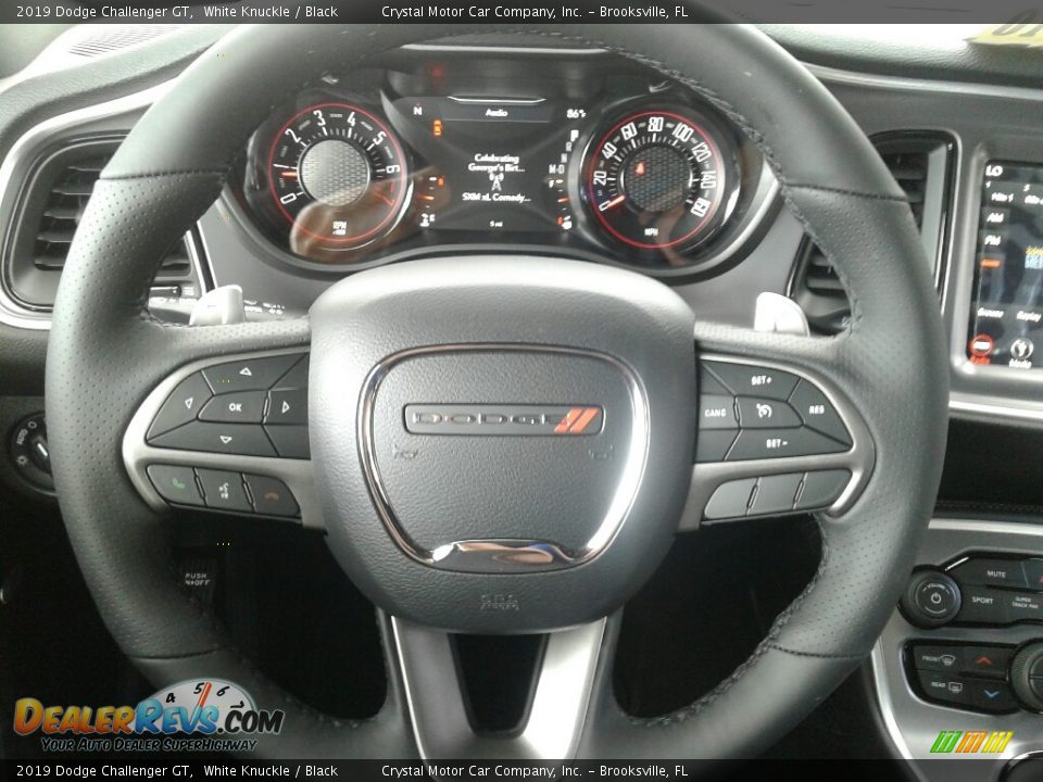 2019 Dodge Challenger GT White Knuckle / Black Photo #14