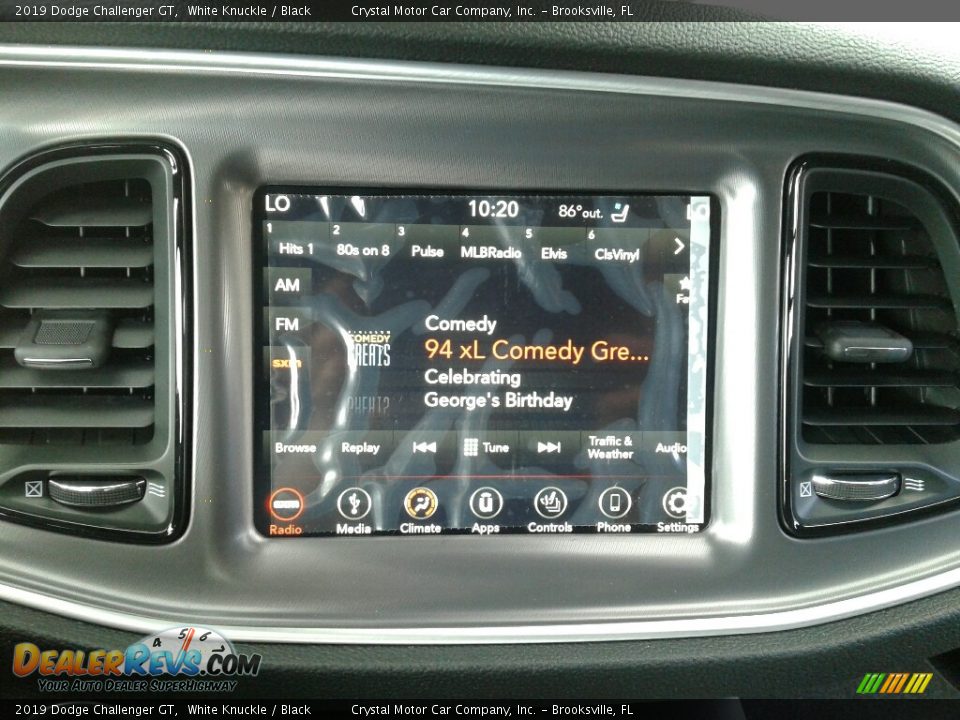 2019 Dodge Challenger GT White Knuckle / Black Photo #15