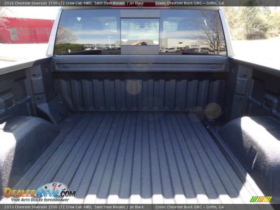 2019 Chevrolet Silverado 1500 LTZ Crew Cab 4WD Satin Steel Metallic / Jet Black Photo #8