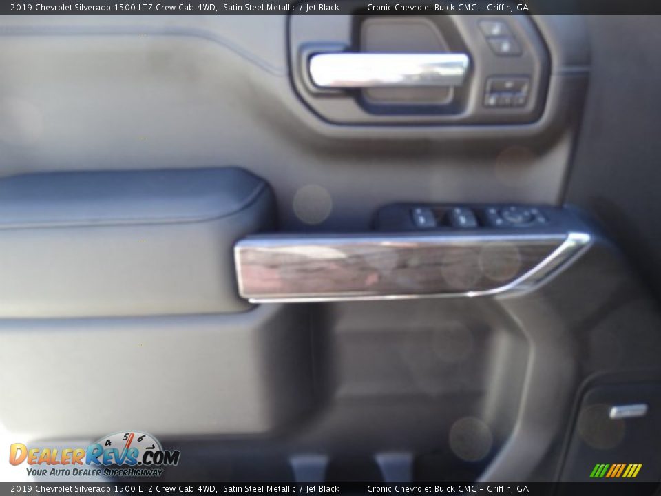 2019 Chevrolet Silverado 1500 LTZ Crew Cab 4WD Satin Steel Metallic / Jet Black Photo #15