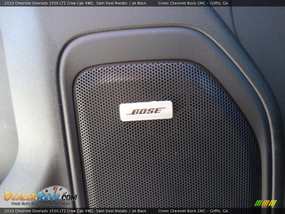2019 Chevrolet Silverado 1500 LTZ Crew Cab 4WD Satin Steel Metallic / Jet Black Photo #17