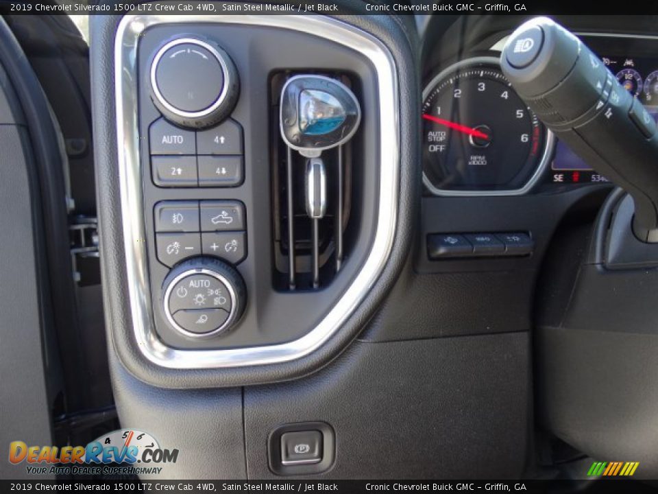 2019 Chevrolet Silverado 1500 LTZ Crew Cab 4WD Satin Steel Metallic / Jet Black Photo #19