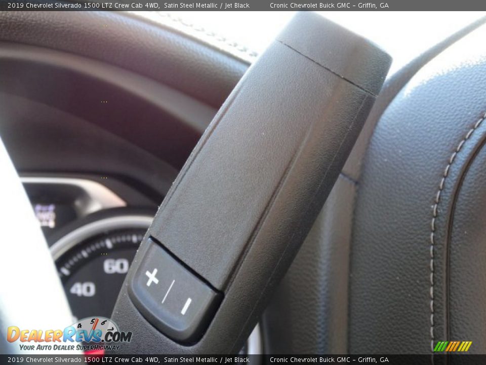 2019 Chevrolet Silverado 1500 LTZ Crew Cab 4WD Satin Steel Metallic / Jet Black Photo #23
