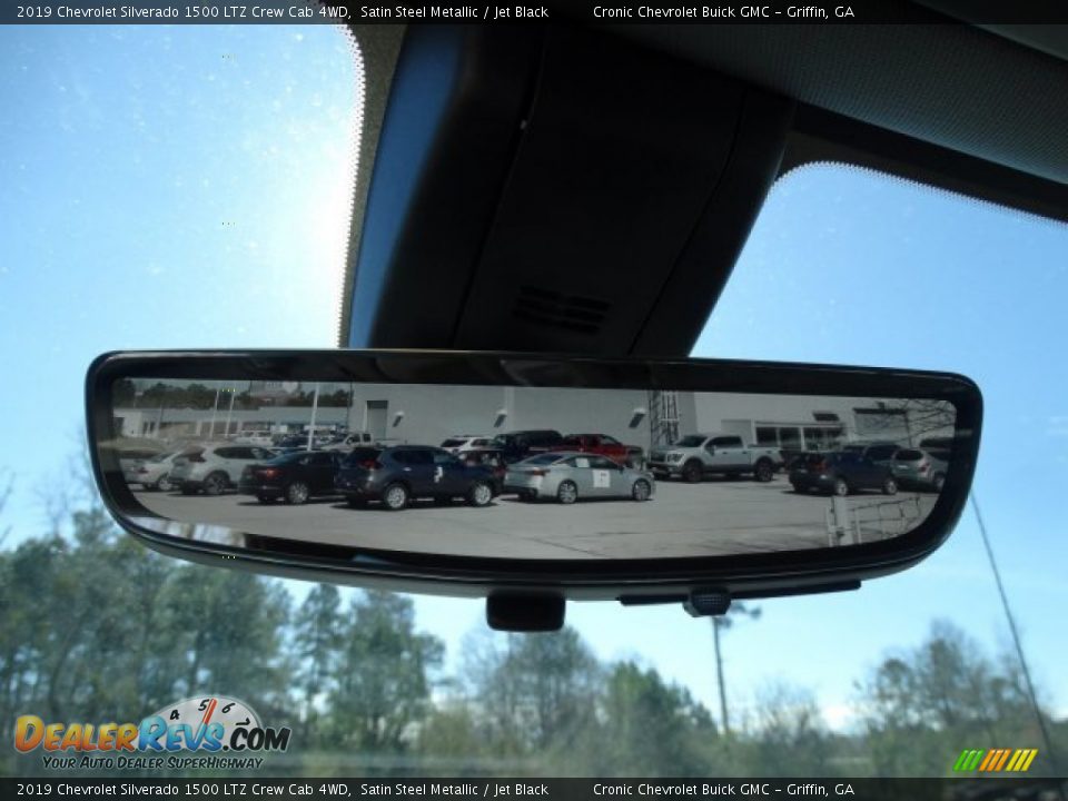 2019 Chevrolet Silverado 1500 LTZ Crew Cab 4WD Satin Steel Metallic / Jet Black Photo #26