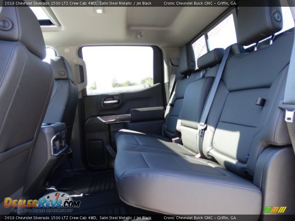 2019 Chevrolet Silverado 1500 LTZ Crew Cab 4WD Satin Steel Metallic / Jet Black Photo #29