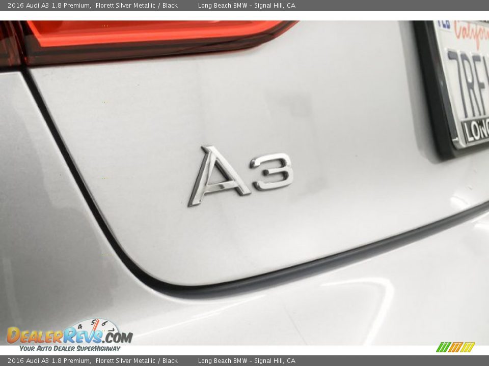 2016 Audi A3 1.8 Premium Florett Silver Metallic / Black Photo #7