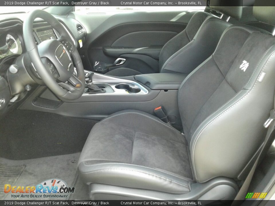 2019 Dodge Challenger R/T Scat Pack Destroyer Gray / Black Photo #9