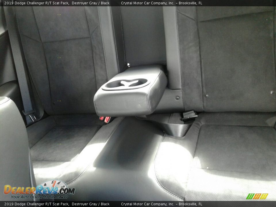 2019 Dodge Challenger R/T Scat Pack Destroyer Gray / Black Photo #10