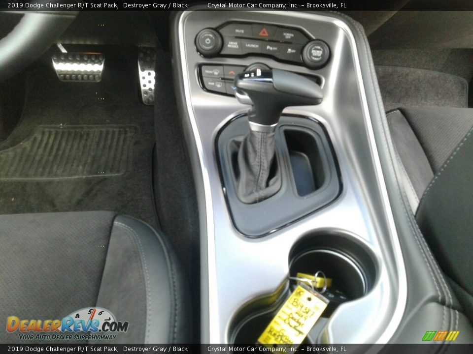 2019 Dodge Challenger R/T Scat Pack Destroyer Gray / Black Photo #16