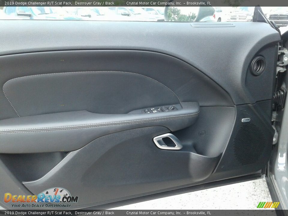 2019 Dodge Challenger R/T Scat Pack Destroyer Gray / Black Photo #17