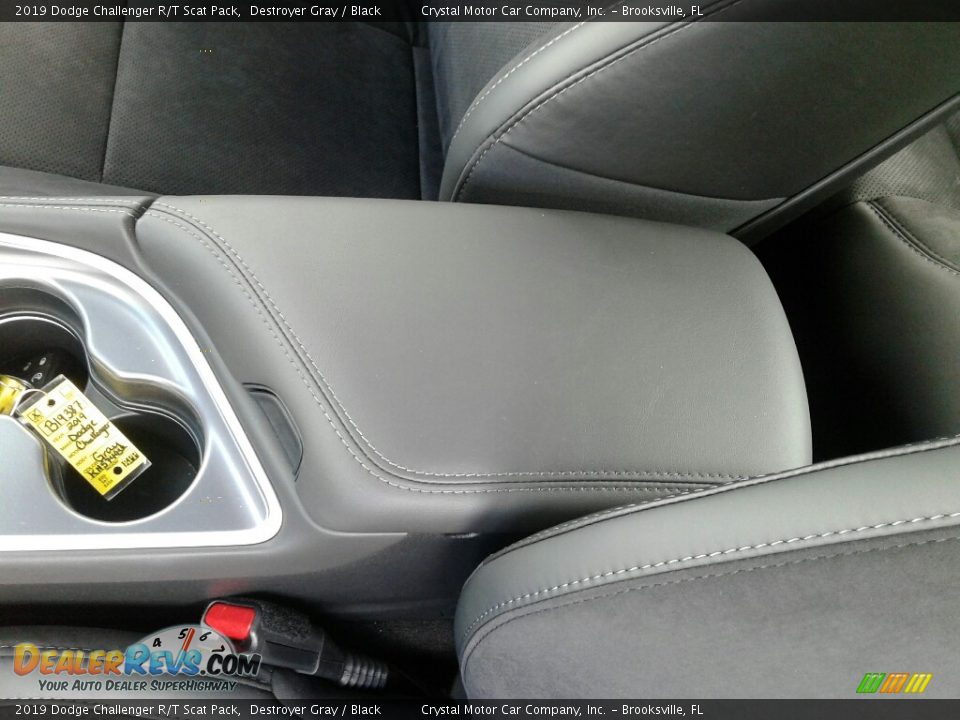 2019 Dodge Challenger R/T Scat Pack Destroyer Gray / Black Photo #18
