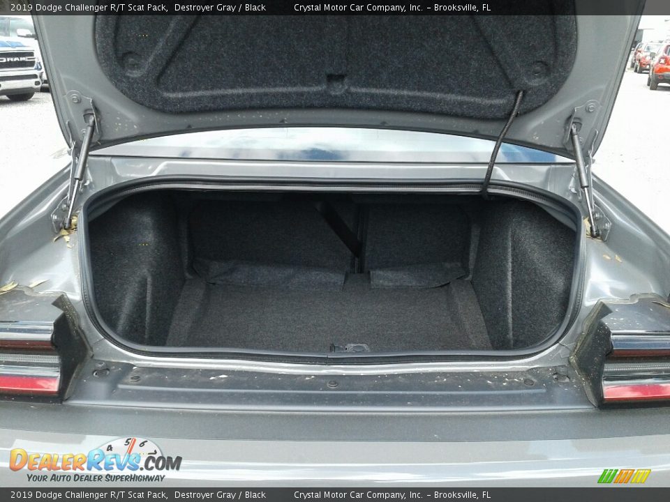 2019 Dodge Challenger R/T Scat Pack Destroyer Gray / Black Photo #19