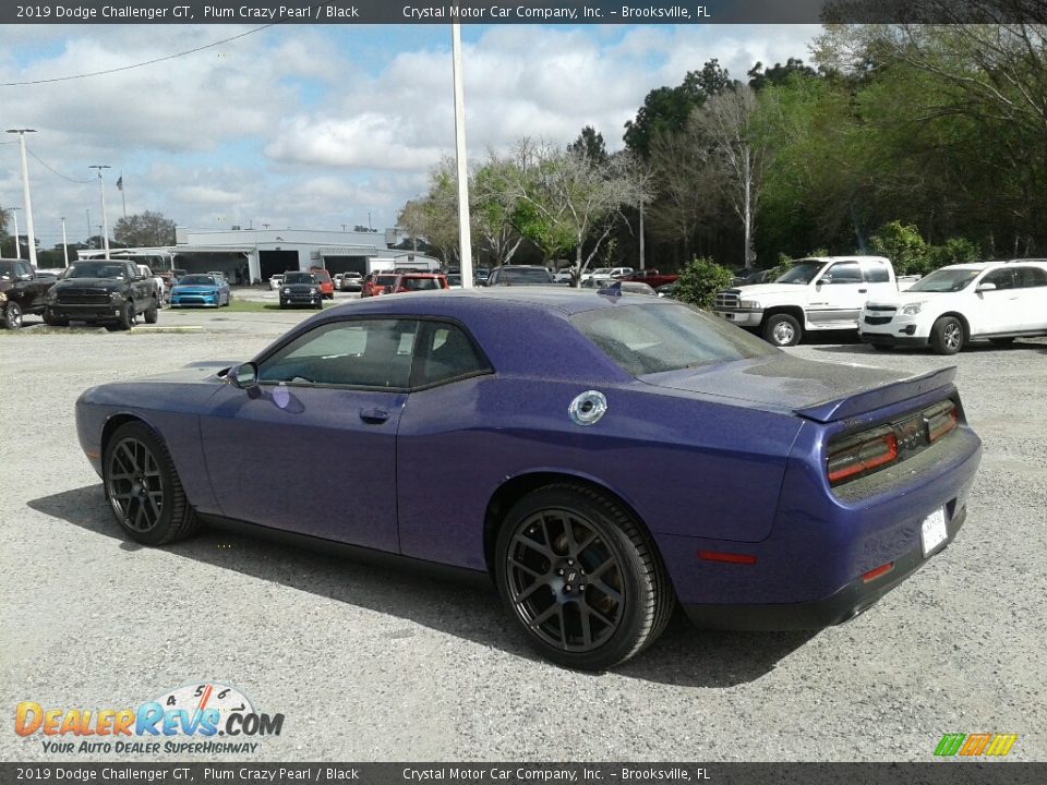 2019 Dodge Challenger GT Plum Crazy Pearl / Black Photo #3