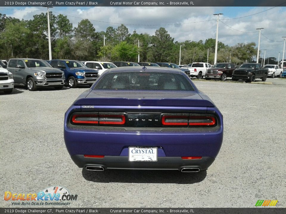 2019 Dodge Challenger GT Plum Crazy Pearl / Black Photo #4