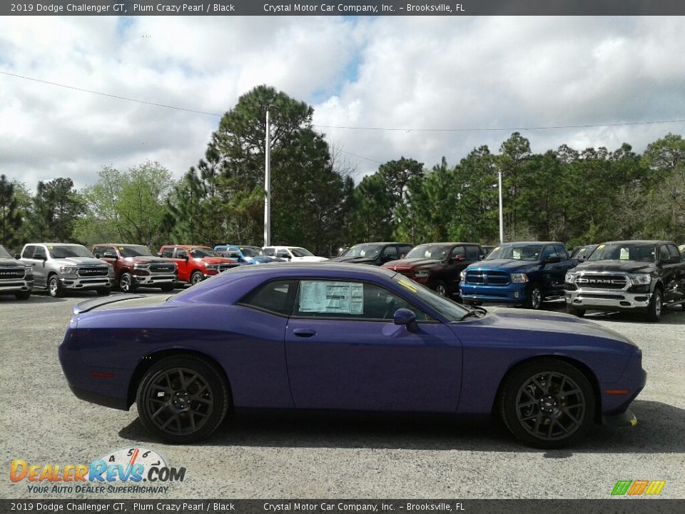 2019 Dodge Challenger GT Plum Crazy Pearl / Black Photo #6