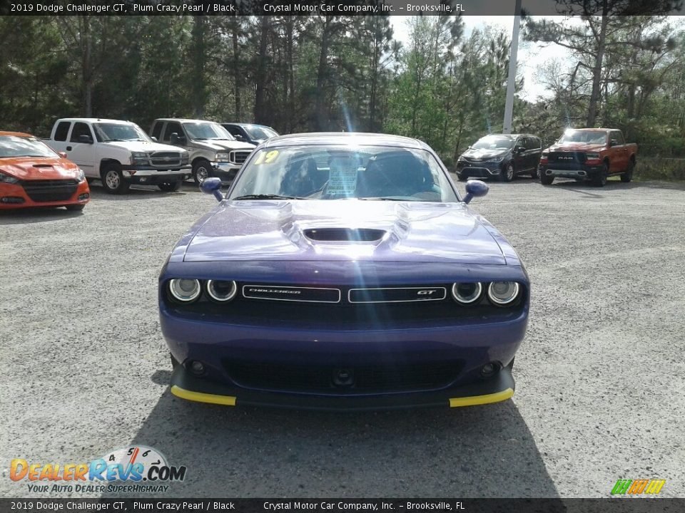 2019 Dodge Challenger GT Plum Crazy Pearl / Black Photo #8