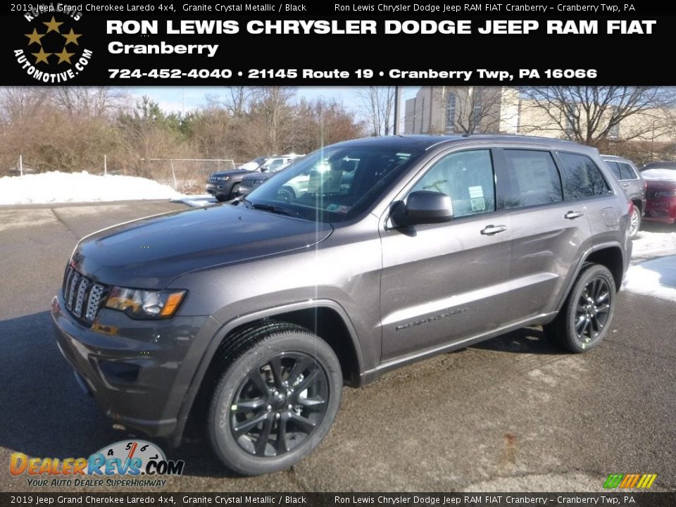 2019 Jeep Grand Cherokee Laredo 4x4 Granite Crystal Metallic / Black Photo #1