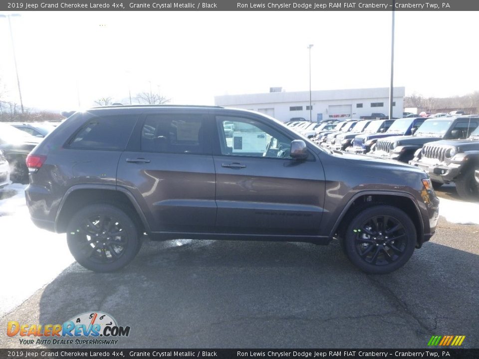 2019 Jeep Grand Cherokee Laredo 4x4 Granite Crystal Metallic / Black Photo #6