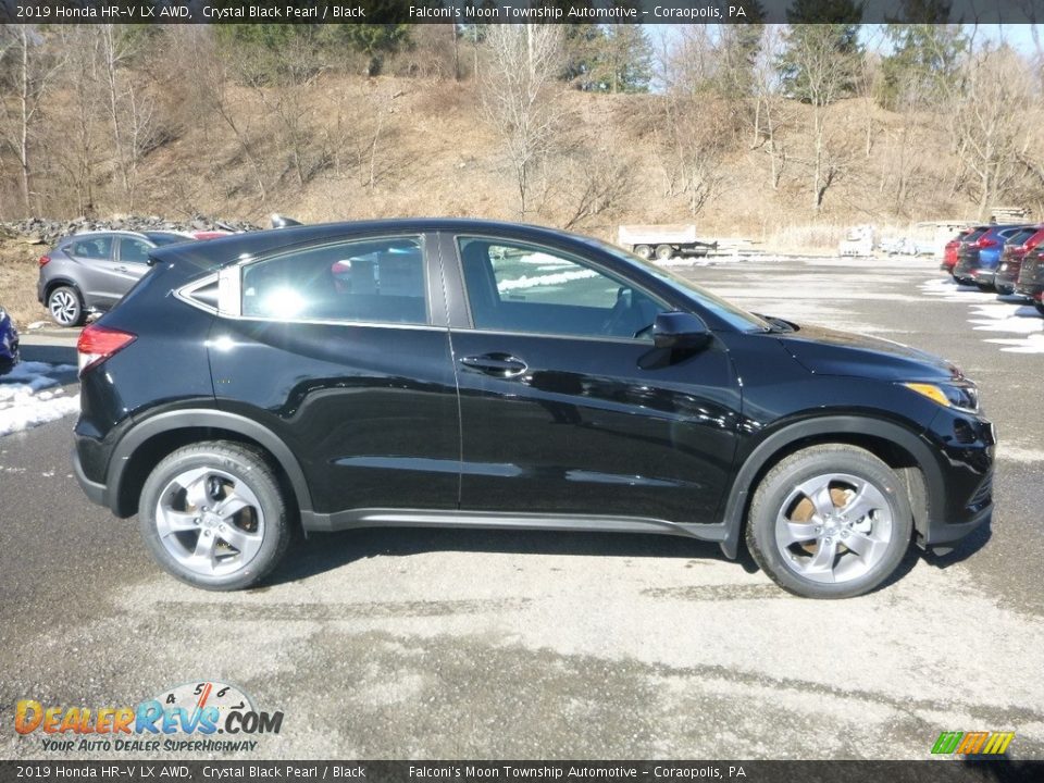 2019 Honda HR-V LX AWD Crystal Black Pearl / Black Photo #5