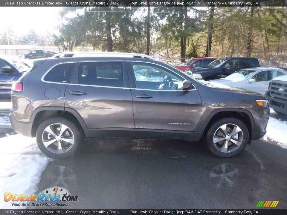 2019 Jeep Cherokee Limited 4x4 Granite Crystal Metallic / Black Photo #6