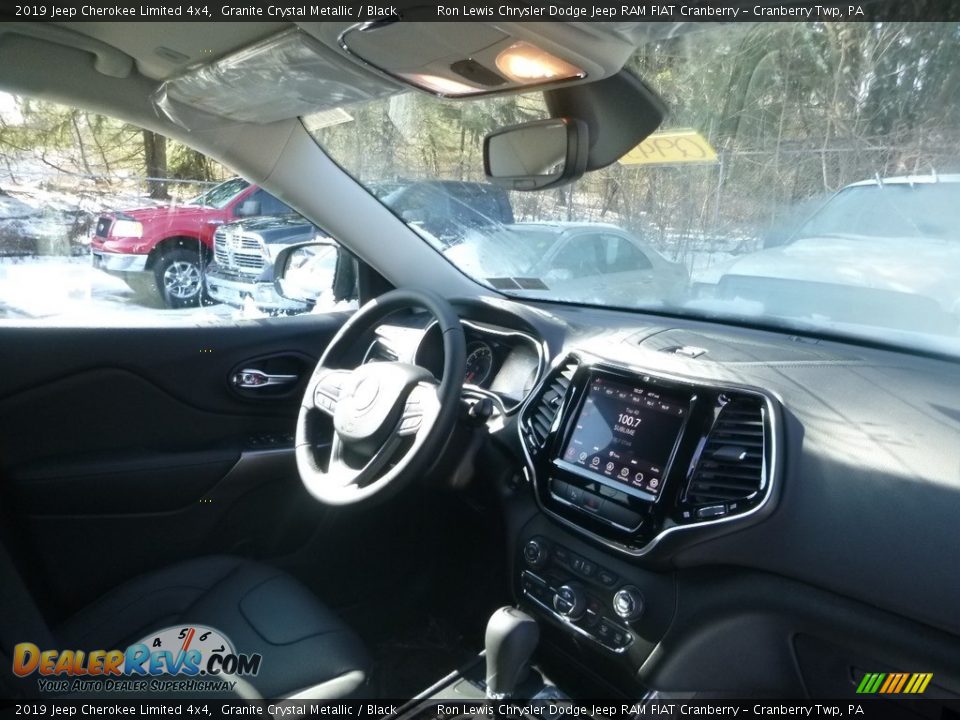 2019 Jeep Cherokee Limited 4x4 Granite Crystal Metallic / Black Photo #11