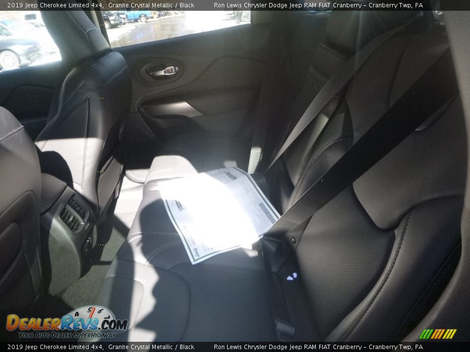 2019 Jeep Cherokee Limited 4x4 Granite Crystal Metallic / Black Photo #12