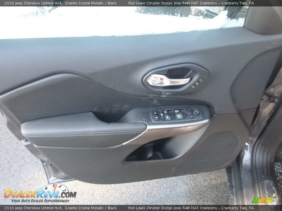 2019 Jeep Cherokee Limited 4x4 Granite Crystal Metallic / Black Photo #13