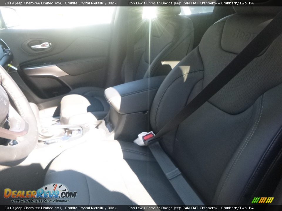 2019 Jeep Cherokee Limited 4x4 Granite Crystal Metallic / Black Photo #15