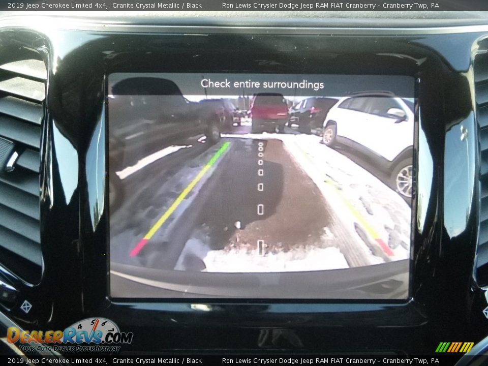 2019 Jeep Cherokee Limited 4x4 Granite Crystal Metallic / Black Photo #17