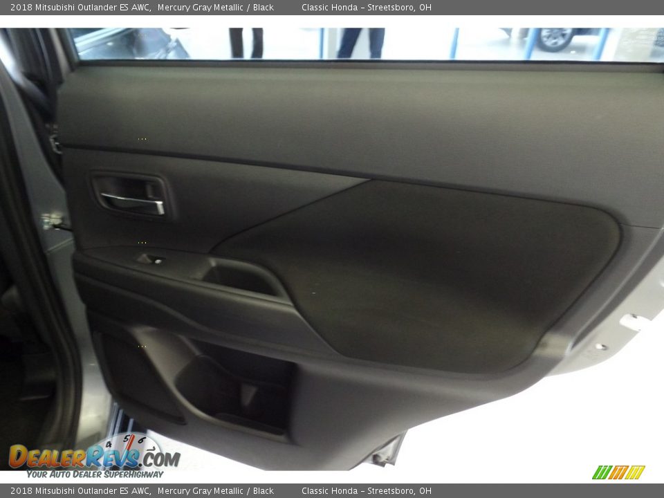 2018 Mitsubishi Outlander ES AWC Mercury Gray Metallic / Black Photo #17