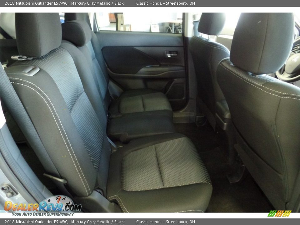 2018 Mitsubishi Outlander ES AWC Mercury Gray Metallic / Black Photo #19
