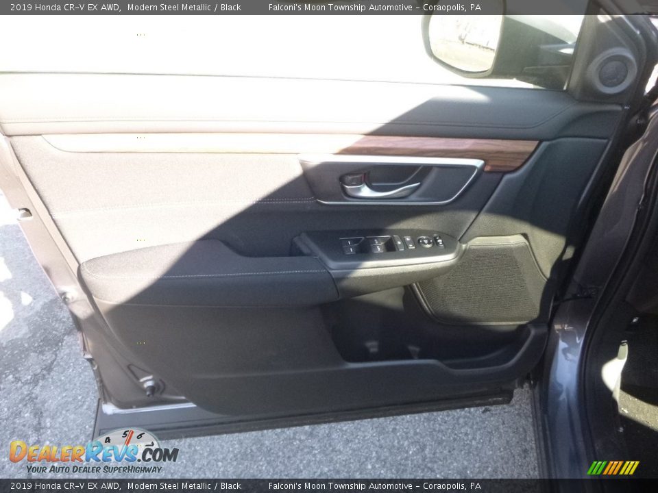 2019 Honda CR-V EX AWD Modern Steel Metallic / Black Photo #11