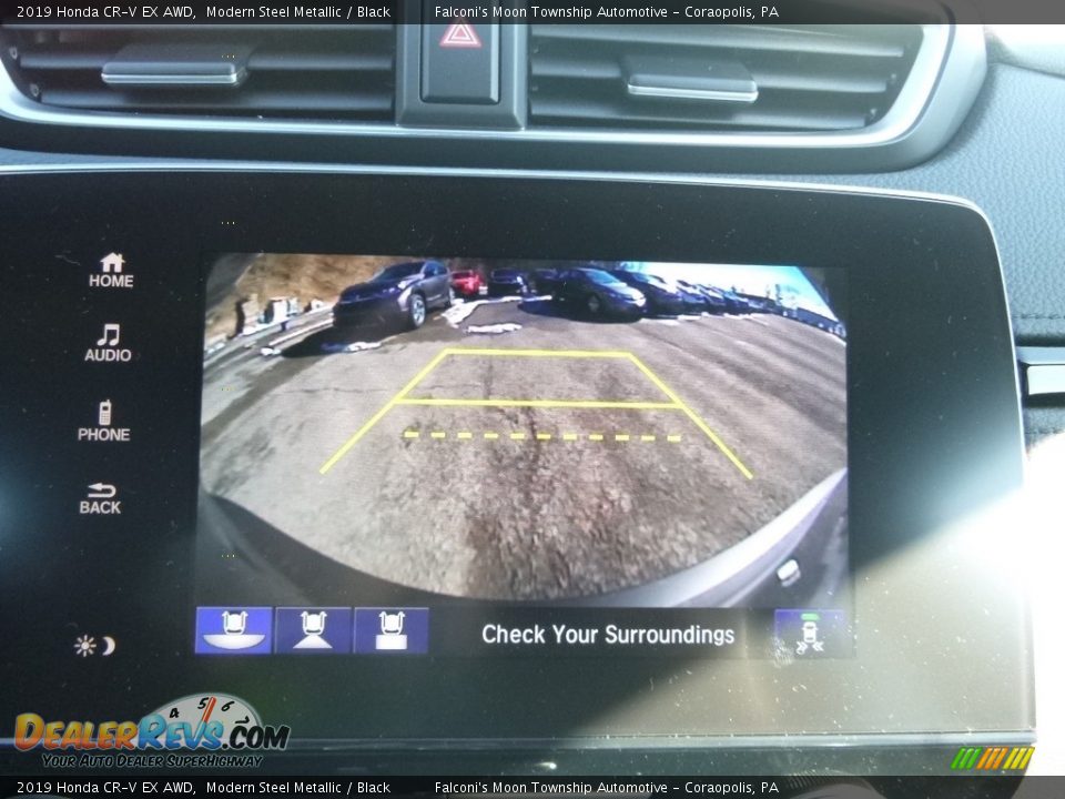 2019 Honda CR-V EX AWD Modern Steel Metallic / Black Photo #15
