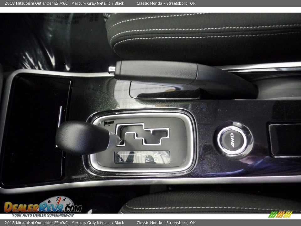2018 Mitsubishi Outlander ES AWC Mercury Gray Metallic / Black Photo #31